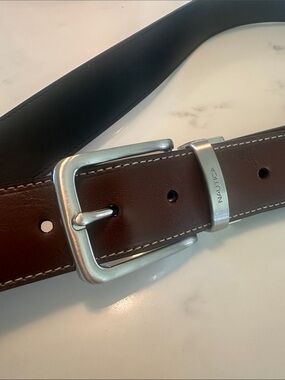 Men’s Reversible Belt - Black / Brown